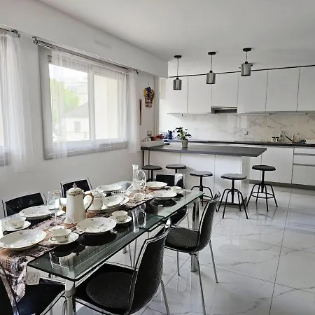 Appartement Large Air-conditioned For 7 People, Free Parking Paris